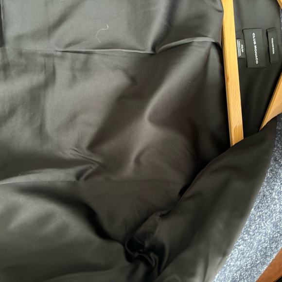 Club Monaco Blue Wool Coat 3/4 Length, Like New - Picture 5 of 6